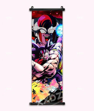 Dragon Ball Bardock Chilled Anime Poster Canvas Scroll