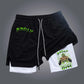 Dragon Ball Broly Compression Shorts - Men's Anime Workout Shorts
