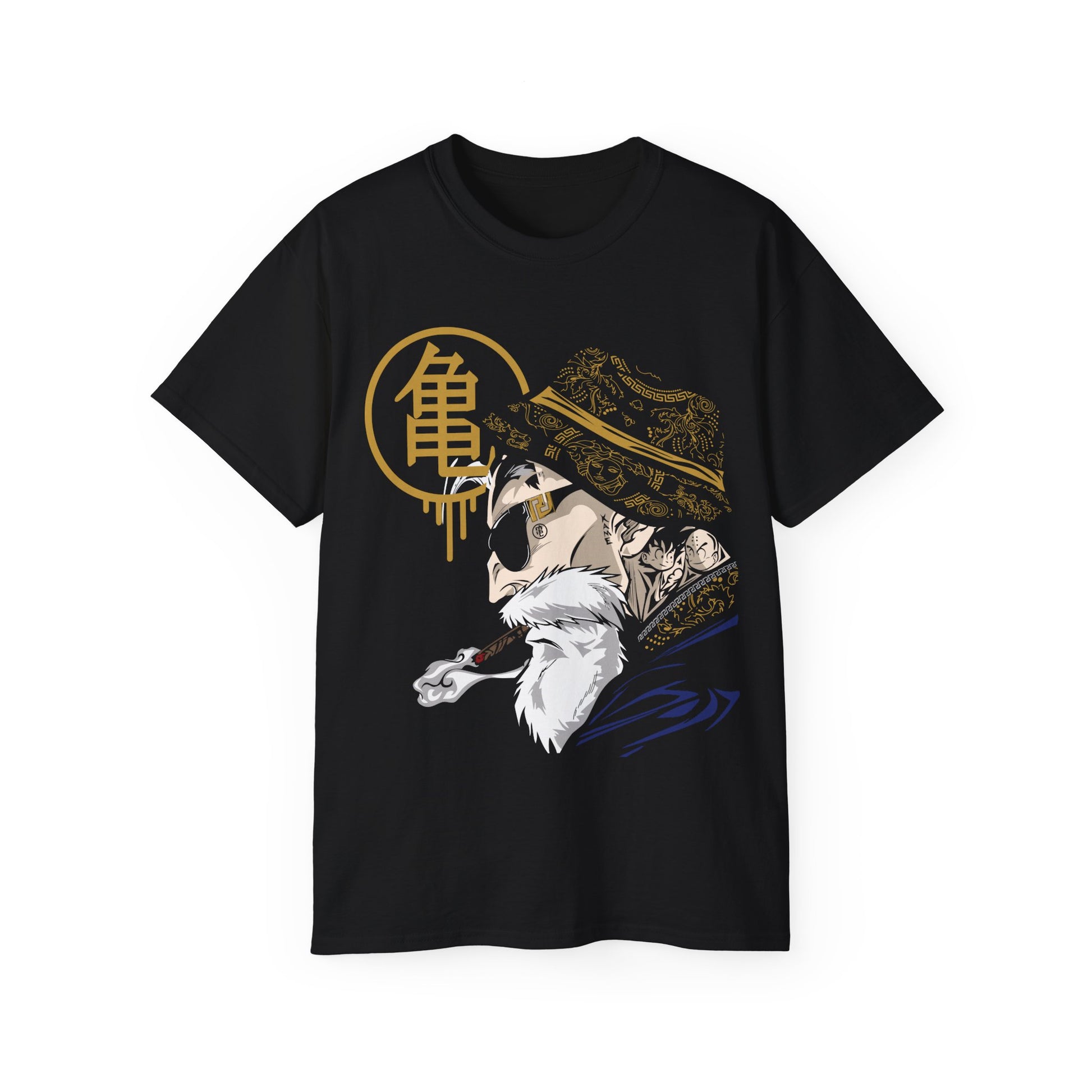 Dragon Ball Dripped Master Roshi Custom Shirt - Anime Graphic Tees