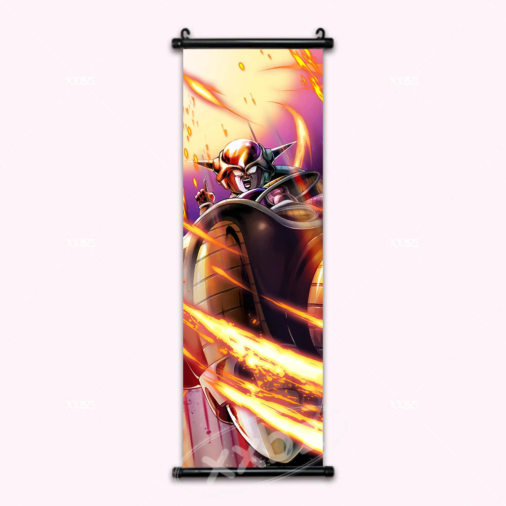 Dragon Ball Frieza Anime Poster Canvas Scroll