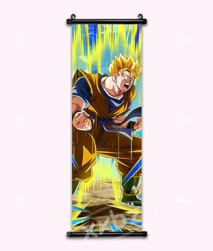 Dragon Ball Future Gohan Anime Poster Canvas Scroll