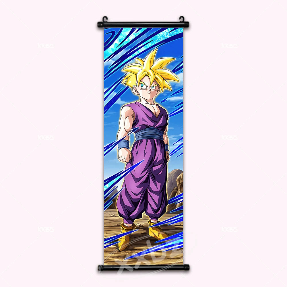 Dragon Ball Gohan Cell Saga Anime Poster Canvas Scroll