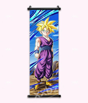Dragon Ball Gohan Cell Saga Anime Poster Canvas Scroll