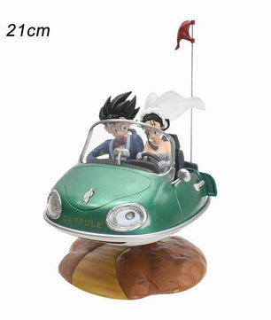 Dragon Ball Goku and Chichi Wedding Driving LED Capsule Corp Car