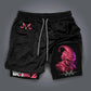 Dragon Ball Kid Buu Compression Shorts - Men's Anime Workout Shorts