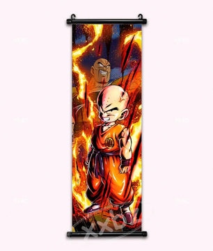 Dragon Ball Krillin Anime Poster Canvas Scroll