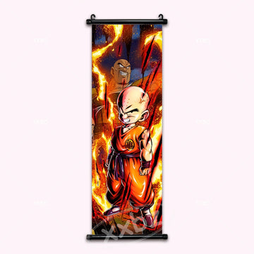 Dragon Ball Krillin Anime Poster Canvas Scroll