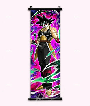 Dragon Ball Masked Saiyan Anime Poster Canvas Scroll