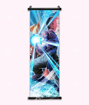 Dragon Ball Master Roshi Kamehameha Anime Poster Canvas Scroll