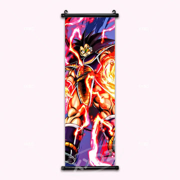 Dragon Ball Raditz Anime Poster Canvas Scroll