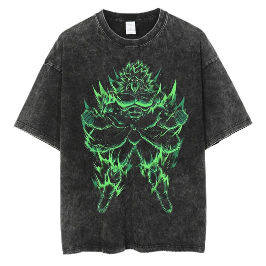 Dragon Ball Shirt Super Saiyan Broly Oversized Anime Shirt