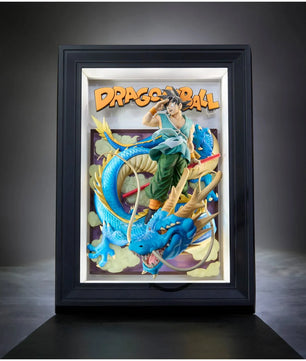 Dragon Ball Son Goku and Dragon Tamashii Art Figure