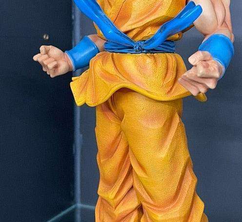 Dragon Ball Super Figure Super Saiyan Goku 2 Heads Anime Figure