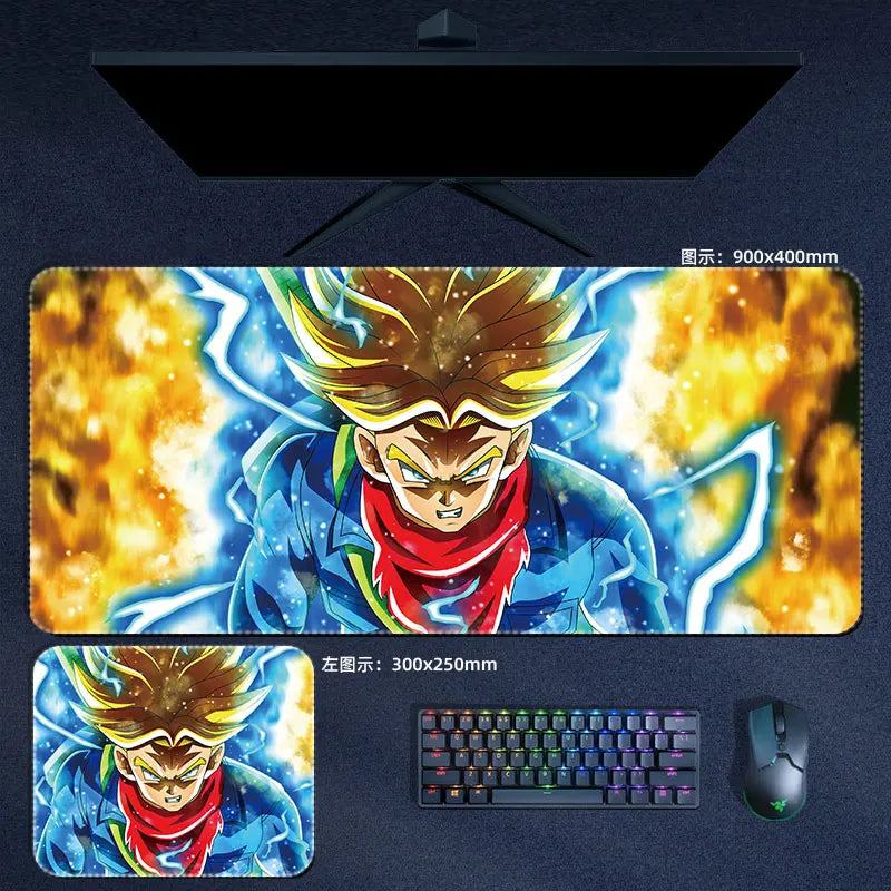 Dragon Ball Super Future Trunks Mouse Pad Anime Desk Mat