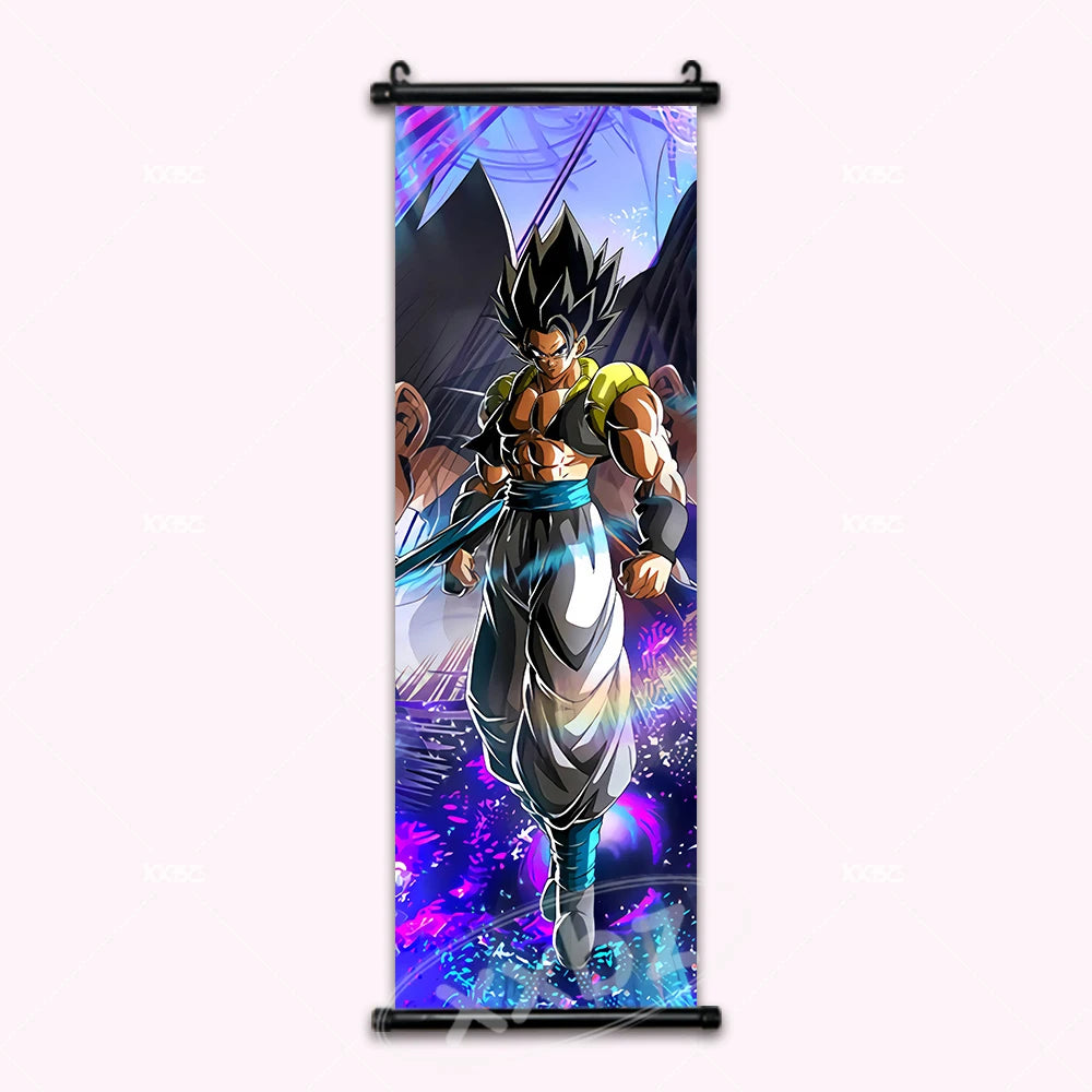 Dragon Ball Super Gogeta Anime Poster Canvas Scroll