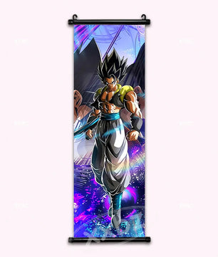 Dragon Ball Super Gogeta Anime Poster Canvas Scroll