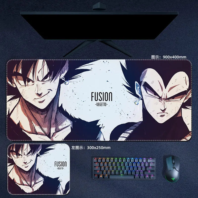 Dragon Ball Super Goku & Vegeta Mouse Pad Anime Desk Mat