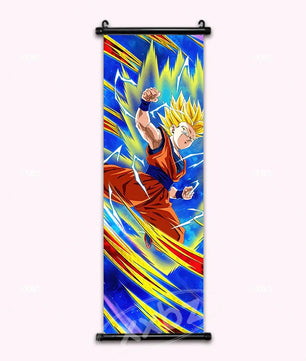 Dragon Ball Super Saiyan 2 Gohan Anime Poster Canvas Scroll
