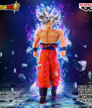 Dragon Ball Super Son Goku Ultra Instrinct Solid Edge Works Figure
