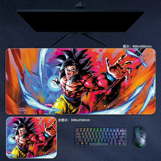 Dragon Ball Super SS4 Goku Mouse Pad Anime Desk Mat