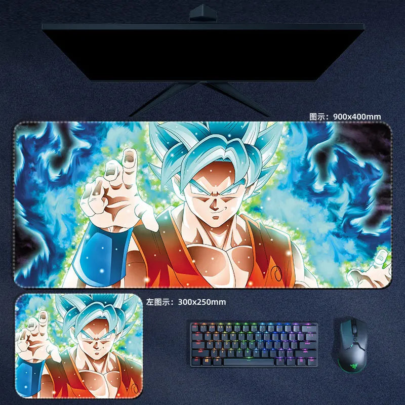 Dragon Ball Super SSB Goku Mouse Pad Anime Desk Mat