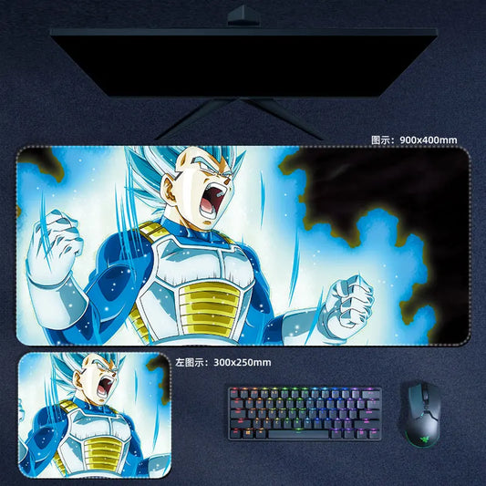Dragon Ball Super SSB Vegeta Mouse Pad Anime Desk Mat