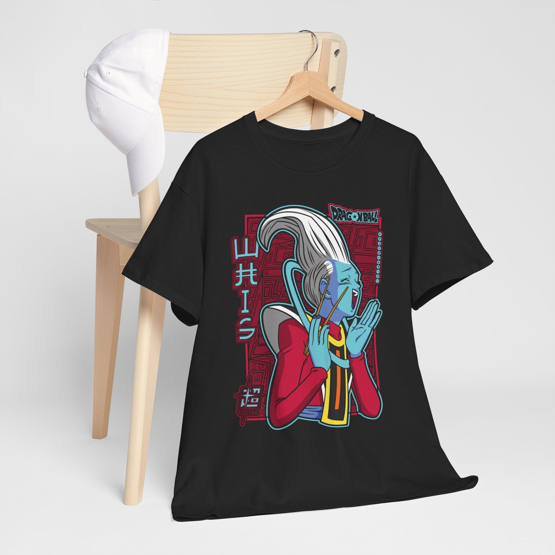 Dragon Ball Super Whis Shirt Heavy Cotton Anime Graphic Tees