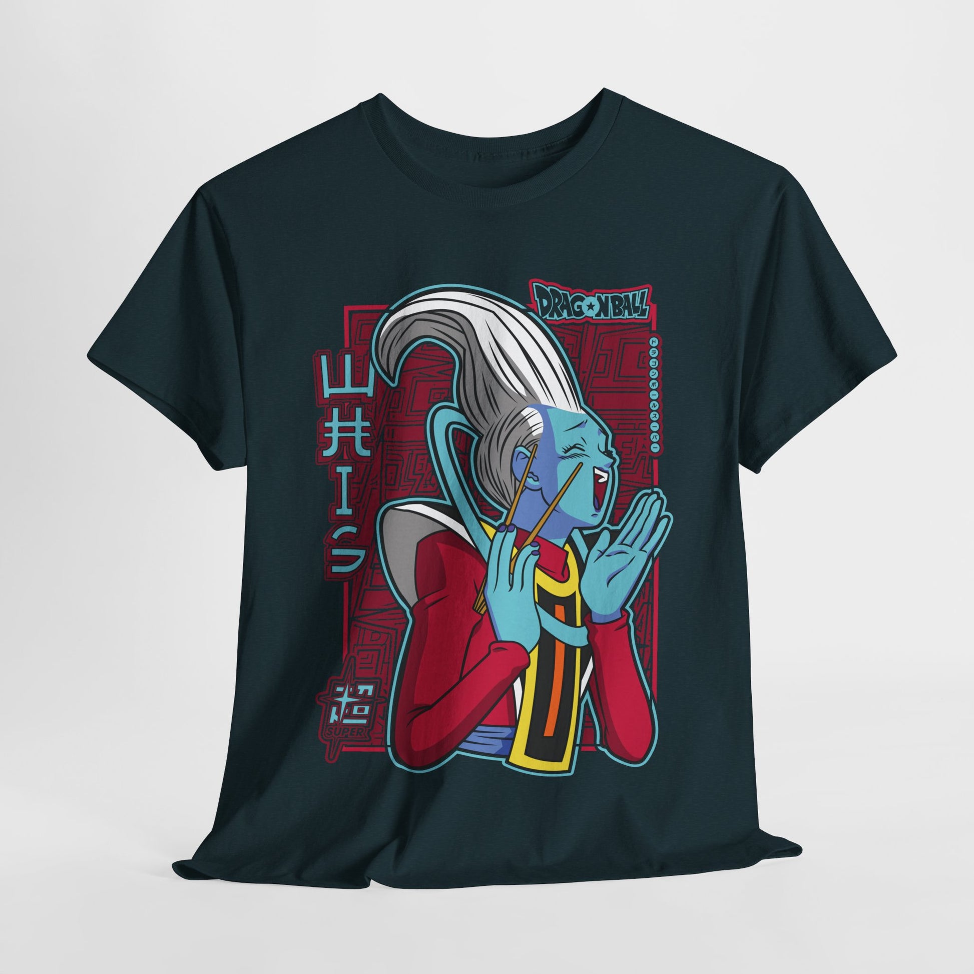 Dragon Ball Super Whis Shirt Heavy Cotton Anime Graphic Tees