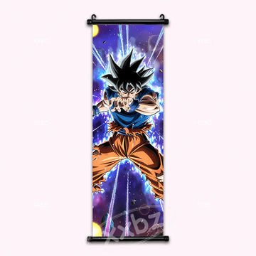 Dragon Ball Ultra Instinct Goku Anime Poster Canvas Scroll