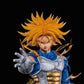 Dragon Ball Z Anime Figure Super Saiyan Trunks 2 Heads Statue