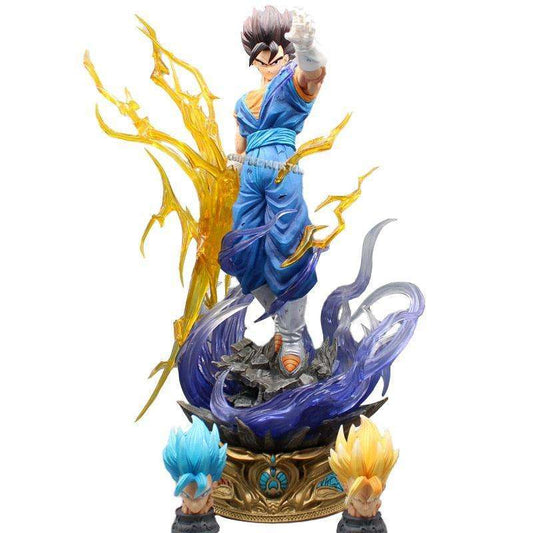 Dragon Ball Z Figure GK Vegito Three Heads Anime Figure Statue
