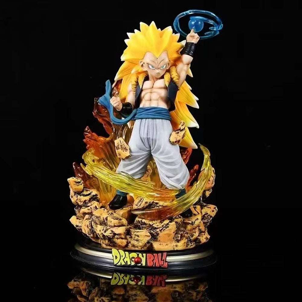 Dragon Ball Z Figure Super Saiyan 3 Gotenks 10-Inch Anime Figure Statue