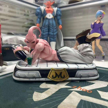 Dragon Ball Z Majin Buu Lounging Figure 5.5-inch Anime Figure