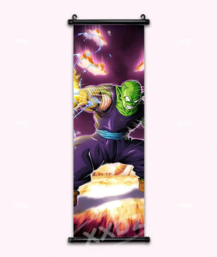 Dragon Ball Z Piccolo Anime Poster Canvas Scroll