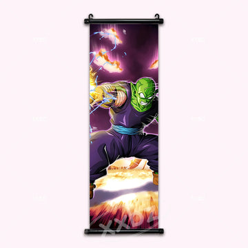 Dragon Ball Z Piccolo Anime Poster Canvas Scroll