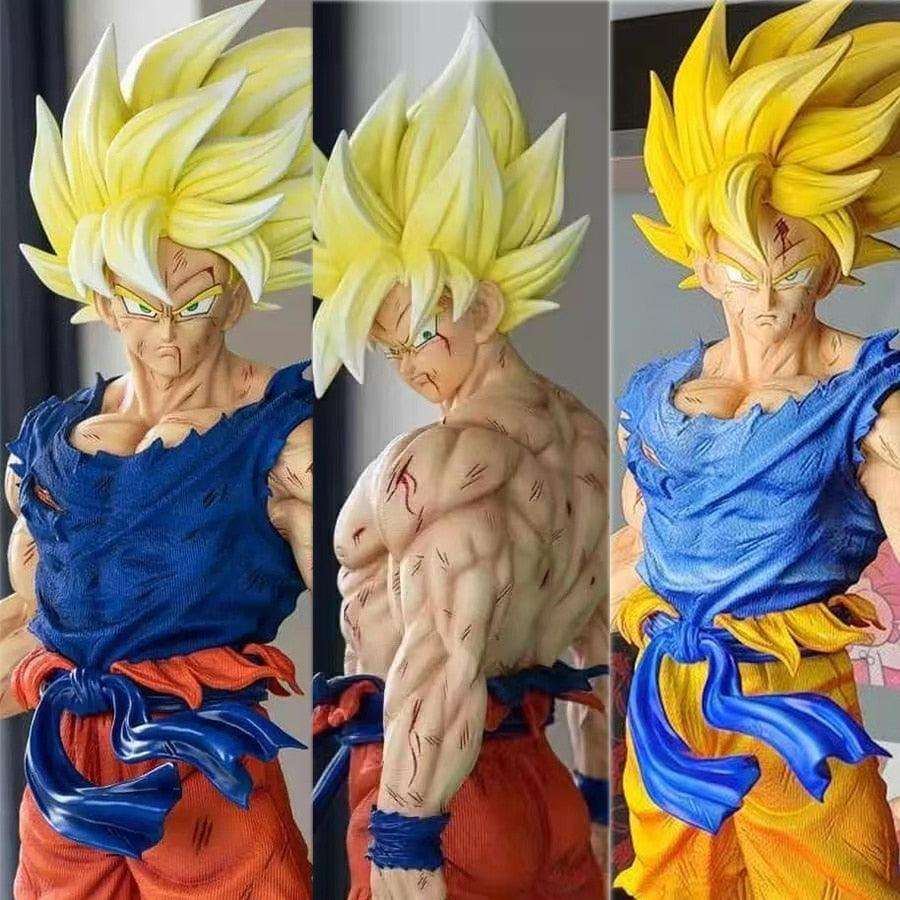 Dragon Ball Z Super Saiyan Son Goku Anime Figure GK Statue