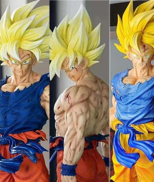 Dragon Ball Z Super Saiyan Son Goku Anime Figure GK Statue