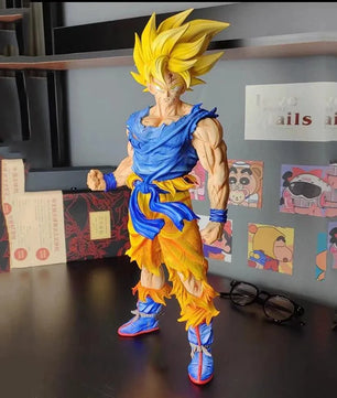 Dragon Ball Z Super Saiyan Son Goku Anime Figure GK Statue