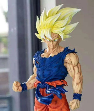 Dragon Ball Z Super Saiyan Son Goku Anime Figure GK Statue