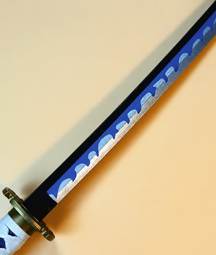 One Piece Roronoa Zoro Enma-Style Katana 1:1 Scale Anime Prop Replica Bamboo Sword