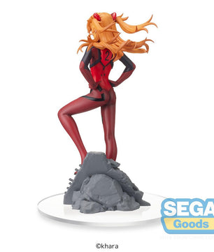 Rebuild of Evangelion Asuka Shikinami Langely Vignetteum Super Premium Statue