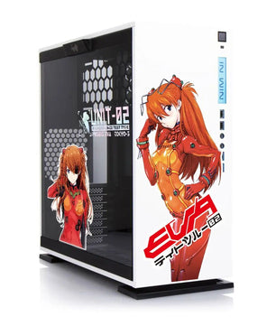 Evangelion Asuka Langley Anime Sticker Decals For PC Case