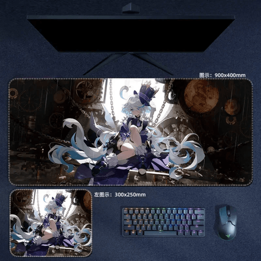 Genshin Impact Hydro Archon Furina Focalors Mouse Pad