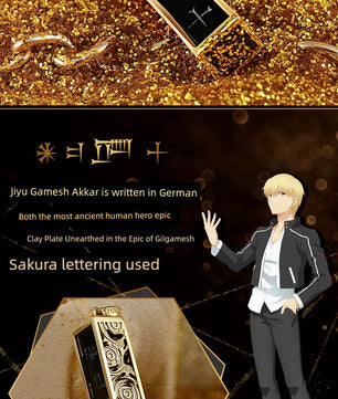Fate Stay Night Gilgamesh Necklace & Pendant 925 Sterling Silver