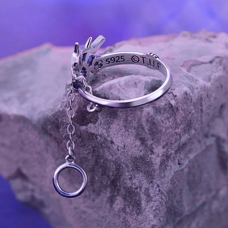 Fate Stay Night Heaven's Feel Rider Anime Ring 925 Sterling Silver