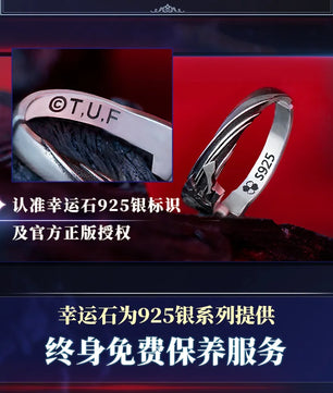 Fate Stay Night Heaven's Feel Saber Alter 925 Sterling Silver Ring