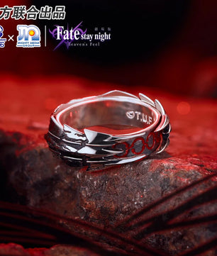 Fate Stay Night Heaven's Feel Saber Alter Ring 925 Sterling Silver