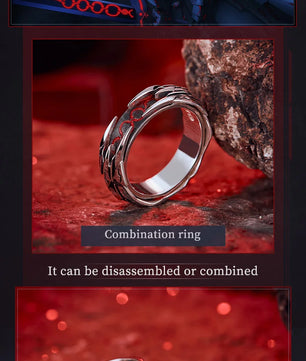 Fate Stay Night Heaven's Feel Saber Alter Ring 925 Sterling Silver