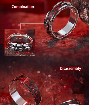 Fate Stay Night Heaven's Feel Saber Alter Ring 925 Sterling Silver