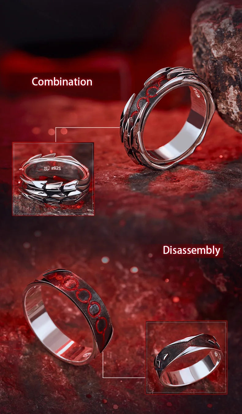 Fate Stay Night Heaven's Feel Saber Alter Ring 925 Sterling Silver